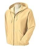Comfort Colors - Ladies' 10 oz. Garment-Dyed Full-Zip Hood >> L,BUTTER
