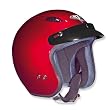 VEGA X280 3/4 OPEN FACE MOTORCYCLE HELMET (MEDIUM, CANDY RED)