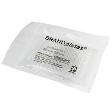 BrandTech 781688 Polymer F-Bottom UV-Transparent Sterile and Non-Treated pureGrade S Brandplates Microplate with 384 Wells