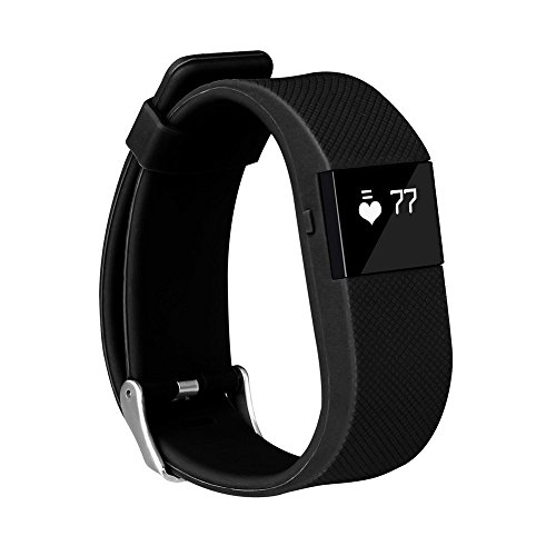 Joranlin ID100 Fitness Heart Rate Smart band Smart Bracelet Wristband Tracker Bluetooth 4.0 Watch for ios android (Black)