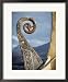 Detail of the Replica of a 9th Century Ad Viking Ship, Oseberg, Norway, Scandinavia, Europe Framed Art Poster Print by David Lomax, 18x22