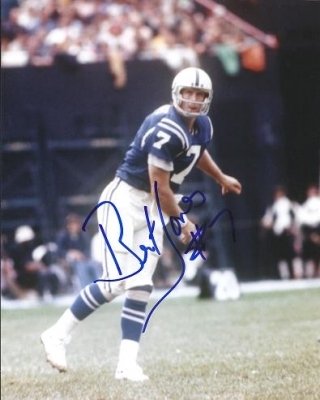 Bert Jones Autographed Baltimore Colts 8x10 Photo