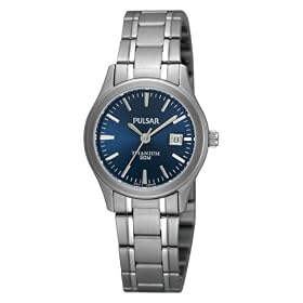 Pulsar - PXT875X1 - Montre Femme - Quartz Analogique - Bracelet Titane Gris