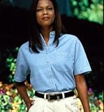 Wrangler Ladies Short Sleeve Denim Shirt