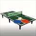 Mini Tischtennis-Set mit Tischtennisplatte, Schläger, Netz und Ball - 60cm