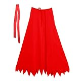 Child Red Hero Cape Set ~ Halloween Costume Accessories (STC11508)