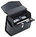 Leather Rolling Black Lawyer/litigation Briefcase