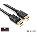 DC0012-02. L�nge: 2,00m PureLink - basic+ Serie. Zertifiziertes DisplayPort HDMI 1.3 Adapter Kabel mit 24 kt. vergoldeten Steckkontakten - VESA. FullHD 1080p, 1920x1200. DisplayPort Stecker konvertiert zu HDMI A Stecker. Dreifache Abschirmung.