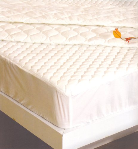 Natural Comfort Ultra soft Very Easy Care White Mattress Pad - Twin-39