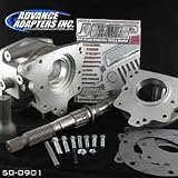 Advance Adapters 50-0901 T10 2nd Design Transmission To Jeep Dana 300 Transfer Case by Advance Adapters