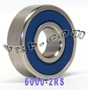 6000-2RS Bearing 10x26x8 Sealed Ball Bearings