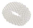 Italian Sterling Silver Designer Inspired Polished Mesh Fashion Ring
