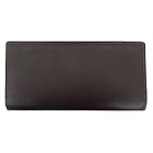 Piel Checkbook Cover (Chocolate)