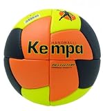 Kempa Handball ROTATOR 24 Panel, orange/limone/schwarz, Gr. 2