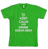 Keep Calm and Drink Green beer t shirt mens st patricks day t shirt