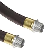 Goodyear Engineered Products Aggie Black Rubber Agricultural Gasoline Hose Assembly, 3/4