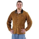 BLACK STALLION Quality Side Split Cowhide Welding Coat - 30