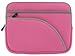 rooCASE Netbook Neoprene Sleeve Case for HP Mini 210-1180NR 10.1-Inch Netbook (Invisible Zipper Tri-Pocket - Pink)