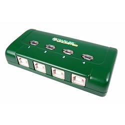 Cables Unlimited USB-3100 4 to 1 USB 2.0 Automatic Switchbox