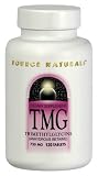 TMG (Trimethylglycine) ( 120 Tabs 750 mg ) ( Anhydrous Betaine ) Source Naturals