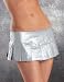 Escante Silver Pinstripe Skirt