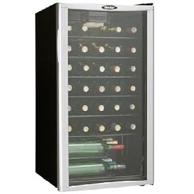 Danby 35 Bottle Wine Cooler (Black/Silver) (36