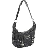 GUESS Untamed Medium Hobo, BLACK Reviews