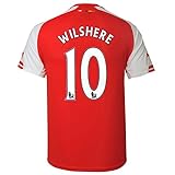 Puma Wilshere #10 Arsenal Home Jersey 14/15 サッカーユニフォーム アーセナル ホーム用 背番号10 ウィルシャー 14/15 (XL)
