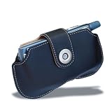 Covertec SX47/01 Leather Case for Treo 600 - Black