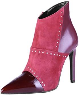 Made In Italia Womens/Ladies Sergia High Heel Ankle Boots (9 US) (Dark Red)