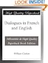 Dialogues in French and English
