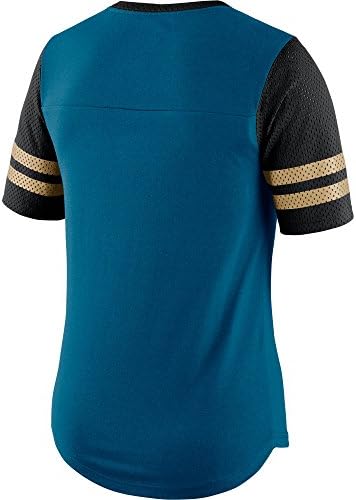 Nike Women's Official Super Bowl 50 Fan Shirt SB50 (MARINA BLUE, SMALL)