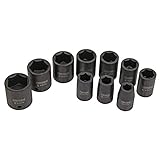 UPC 099575168840 product image for Craftsman evolv Impact 10 pc Standard depth Socket set, INCHES (SAE) 9-16884 | upcitemdb.com