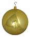 Huge Commercial Shiny Gold Shatterproof Christmas Ball Ornament 16