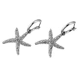 Image of Oliver Weber 8595 Rhodium Swarovski Crystal Earrings