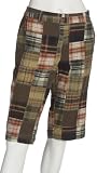 IZOD Women's Patchwork Plaid Short