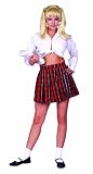 School Girl Costume - Halter Top & Skirt