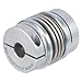 Steel bellow coupling MBK, short version, MDmax = 3,2Nm, both sides bore 6mm, overall length 37,5mm, hub diameter 23,4mm