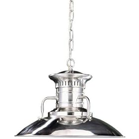World Imports Lighting 76101-37 Beyond Modern 1-Light Pendant, Brushed Nickel by World Imports