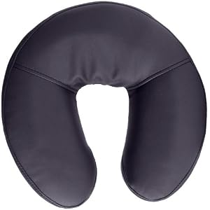 BodyWorks Massage Table Headrest Crescent Cushion: Onyx