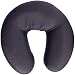 BodyWorks Massage Table Headrest Crescent Cushion: Onyx