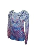 Laura Ashley Long Sleeve Shirt, Pinks, Purples & Blues