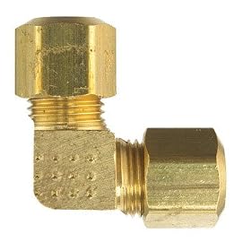 Buy Anderson Fittings AB65A-1010PBF 90 Degree Compression Elbow 5 8 (Pack of 3) by Anderson now!