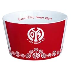 1. FSV Mainz 05 M�slischale, 400 ml, rot-weiss