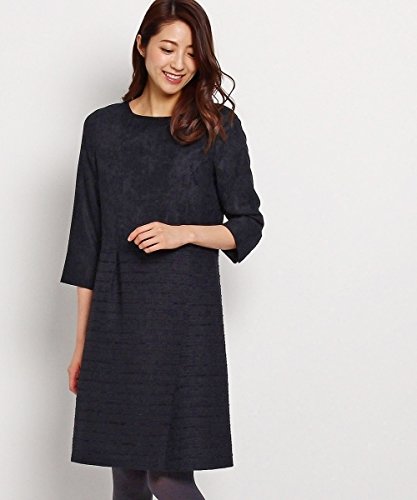 Reflect(リフレクト)ツイード&スエード調異素材ワンピース