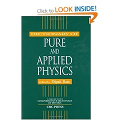 Dictionary of Pure and Applied Physics (Comprehensive Dictionary of Physics)