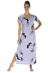 Petite Short Sleeves Cotton/Knit Spring Summer Fall Winter Ankle Length Scoop Neck Evening Dress 