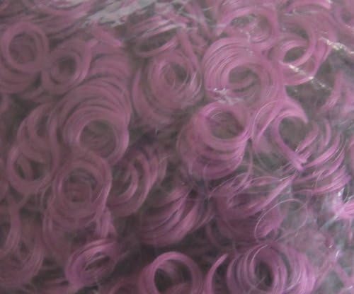 MAXI Craft PACK of CURLY DOLL HAIR 4.0 OZ (Covers 5.7 Sq. Feet) PUFF PURPLE Color (Made in USA)