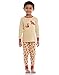 Leveret Kids & Toddler Horse Bird Girls Pajamas 2 Piece Pjs Set 100% Cotton Sleepwear (12 Months-14 Years)