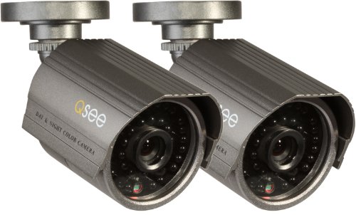 Q-See QM6008B-2 High-Resolution 600TVL Cameras Black On Sale